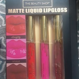 3Pk Vibrant Matte Liquid Lipgloss